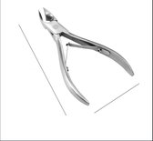 Belux Surgical/  Nagelknipper Voor Harde Teennagels En Kalknagels/Dubbele Veer/ - Diabetische Kruishaartjes Knipper - 11.5cm Rechte Kop/Handvat randen Verhoogd