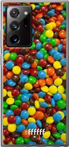6F hoesje - geschikt voor Samsung Galaxy Note 20 Ultra -  Transparant TPU Case - Chocolate Festival #ffffff
