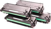 Print-Equipment Toner cartridge / Alternatief multi pack HP nr 508 CF360 CF361 CF362 CF363 XL zwart, blauw, geel, rood | HP Color LaserJet Enterprise M