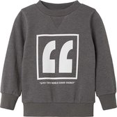 Name it sweater jongens - grijs - NMMvalon - maat 110