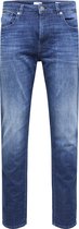 SELECTED HOMME WHITE SLHSLIM-LEON 22602 M.BLUE SUP JNS W NOOS  Jeans - Maat 34 X L34