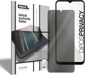 dipos I Blickschutzfolie klar kompatibel mit Motorola Moto E20 Sichtschutz-Folie Display-Schutzfolie Privacy-Filter (expres kleiner dan het glas omdat het gebogen is)