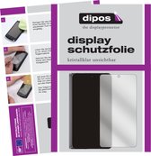 dipos I 2x Beschermfolie helder compatibel met Oppo Find N Achterkant Folie screen-protector (expres kleiner dan het glas omdat het gebogen is)