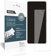 dipos I 2x Pantserfolie helder compatibel met Vivo iQOO 8 Pro Beschermfolie 9H screen-protector (expres kleiner dan het glas omdat het gebogen is)