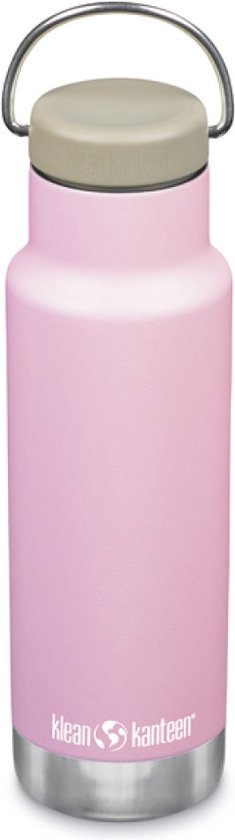 Klean Kanteen - RVS Thermosfles Classic 355ml (w/Loop Cap) - Lotus Roze