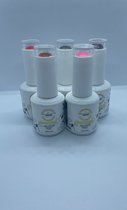 Proline Nails Gellak/Gelpolish 5x15ml kleurenset G