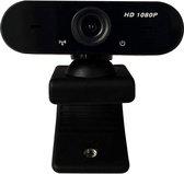 Qumox webcam met microfoon 1080P HD streaming USB computer webcam plug en play