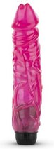 Easytoys Vibe Collection - Jelly Supreme - Realistische Vibrator - Roze/Glitters - Dildo - Vibrator - Penis - Penispomp - Extender - Buttplug - Sexy - Tril ei - Erotische - Man - V