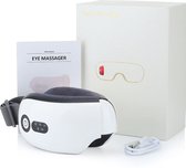 WiseOne® Opvouwbaar 4D Oogmassage apparaat met LCD Display - Massageapparaat - 5 standen - Airbag - Bluetooth - Ergonomisch - Massage gezicht - Oogmassage bril - Gezichtsmassage