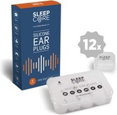 SleepCore® - 12x Slaap Oordopjes - Snurken - Slaapoordoppen - Zwem Oordoppen - Slapen - Geluidsoverlast - Sound Plugs - Anti Snurk - Slaaphulp - Geluid - Studeren - Gehoorbescherming - Earplugs - Lawaai - Waterdicht - Hoge demping Kneedbare Siliconen