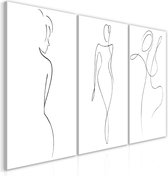 Schilderij - Silhouettes (Collection).