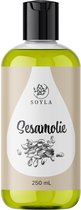 Sesamolie - 250 ml - 100% Puur - Onbewerkte Sesam olie voor Gezicht, Haar en Lichaam - Huidolie - Haarolie