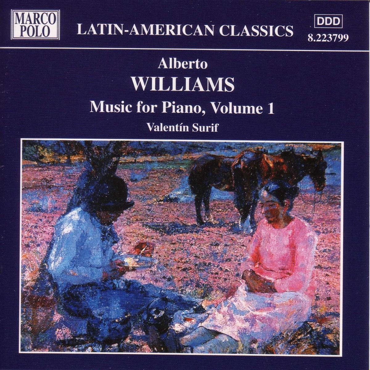 Valentin Surif - Williams:Music For Piano Vol.1 (CD)