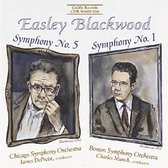 Boston Symphony Orchestra, Chicago Symphony Orchestra - Blackwood: Symphonies Nos. 5 & 1 (CD)