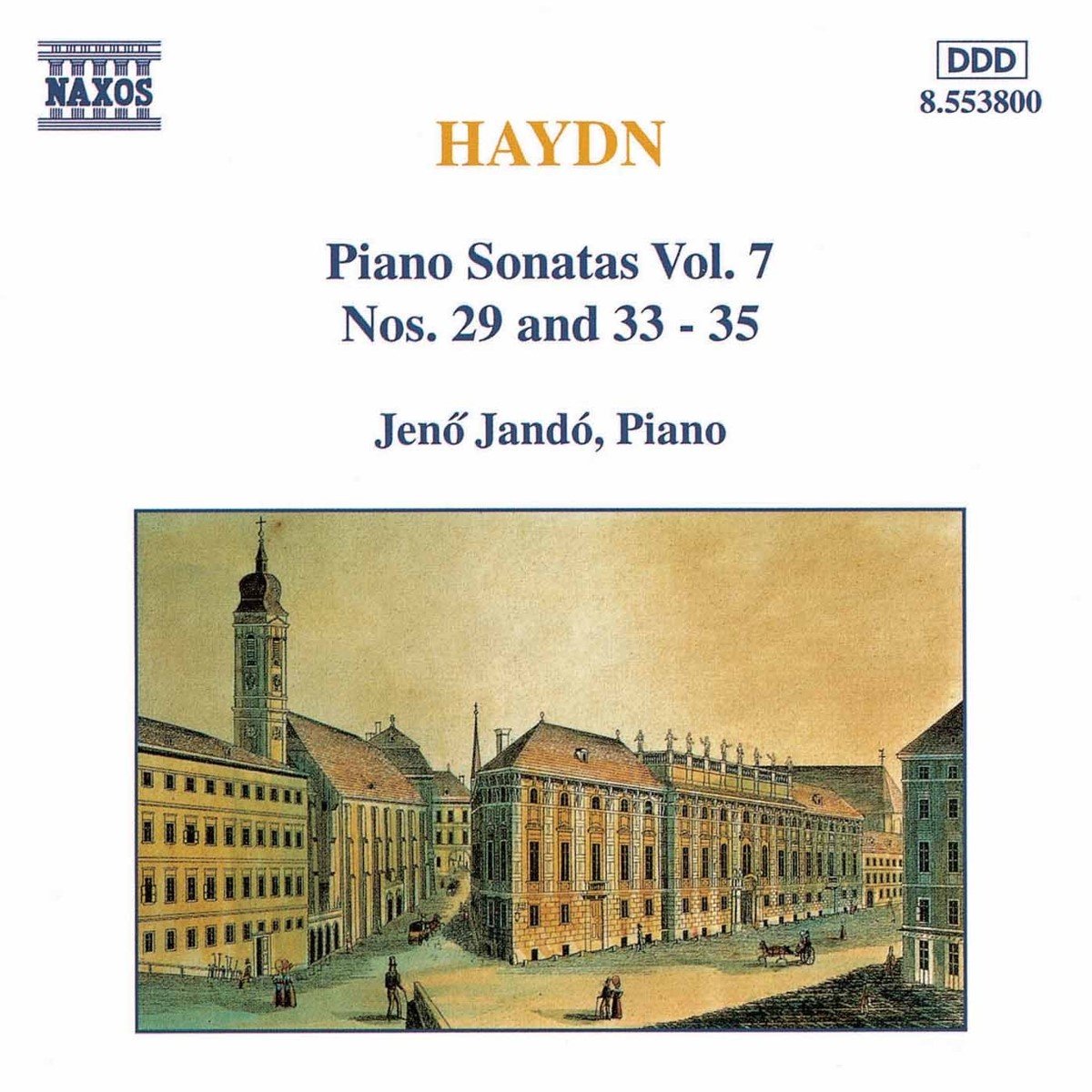 Jeno Jandó - Haydn: Piano Sonatas 7 (CD)