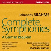 Radio-Sinfonieorchester Stuttgart, Sir Roger Norrington - Brahms: Complete Symphonies. A German Requiem (4 CD)