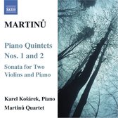 Karel Kosárek, Martinu Quartet - Martinu: Piano Quintets Nos. 1 & 2 (CD)