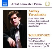 Andrey Yaroshinsky - Tchaikovsky; Piano Recital (CD)