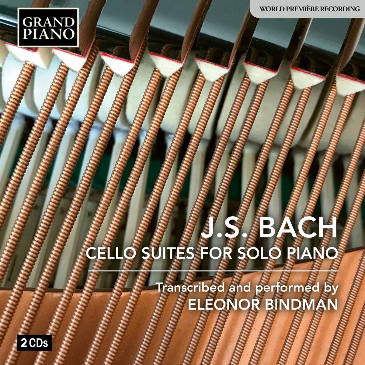 Eleonor Bindman - J.S. Bach: Cello Suite For Solo Piano (2 CD)