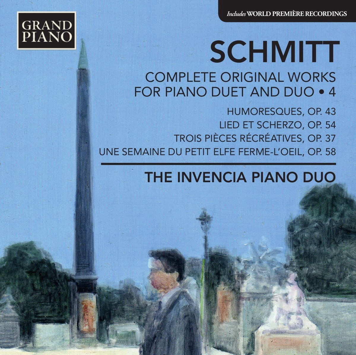 The Invencia Piano Duo - Schmitt: Complete Original Works for Piano Duet and Duo - 4 (CD)
