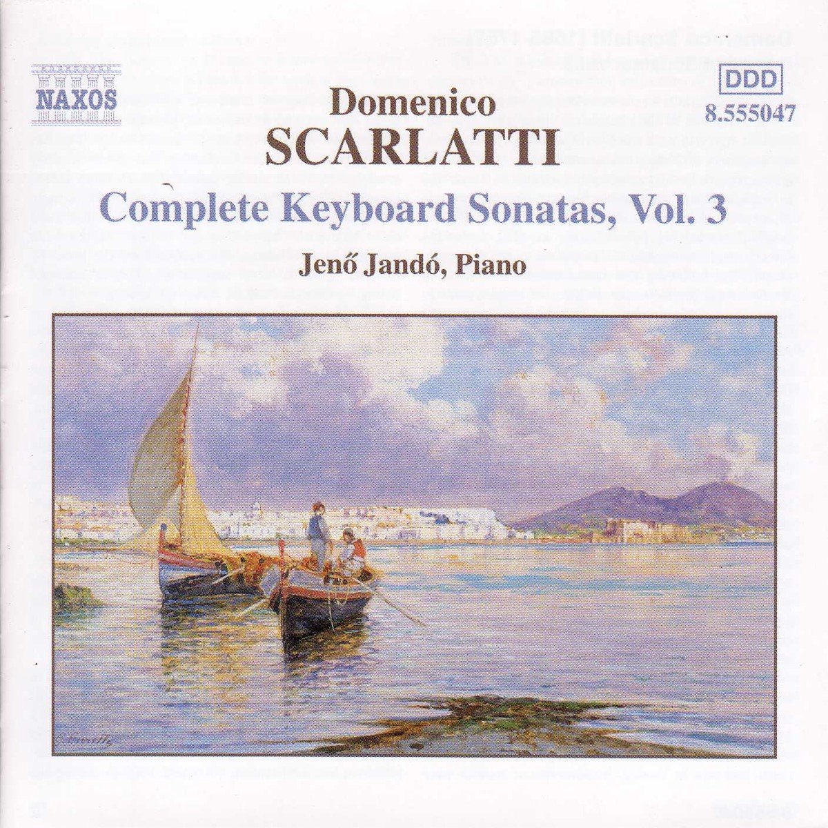 Jeno Jandó - Scarlatti: Keyboard Sonatas 3 (CD)