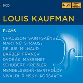 Louis Kaufman - Louis Kaufman Plays Works By Barber, Martinu Etc. (6 CD)