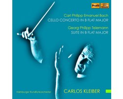 Hamburger Rundfunkorchester, Carlos Kleiber - C.P.E. Bach: Cello Concerto | Telemann: Suite In B Flat Major (CD)