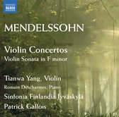 Tianwa Yang, Romain Descharmes, Sinfonia Finlandia Jyväskylä, Patrick Gallois - Mendelssohn: Violin Concertos (CD)