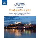 Ladislav Slovak Slovak Radio Symphony Orchestra - Moyzes: Symphonies Nos. 3 And 4 (CD)