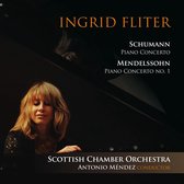 Antonio Mendez - Ingrid Fliter - Scottish Chamber - Piano Concertos (CD)