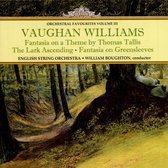 English Symphony Orchestra, William Boughton - Williams: Orchestral Favourites - Volume 3 (CD)