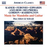 Duo Ahlert & Schwab - Music For Mandolin & Guitar (CD)