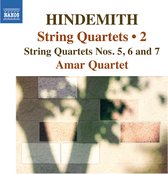 Amar Quartet - Hindemith: String Quartets Nos. 5, 6 & 7 (CD)