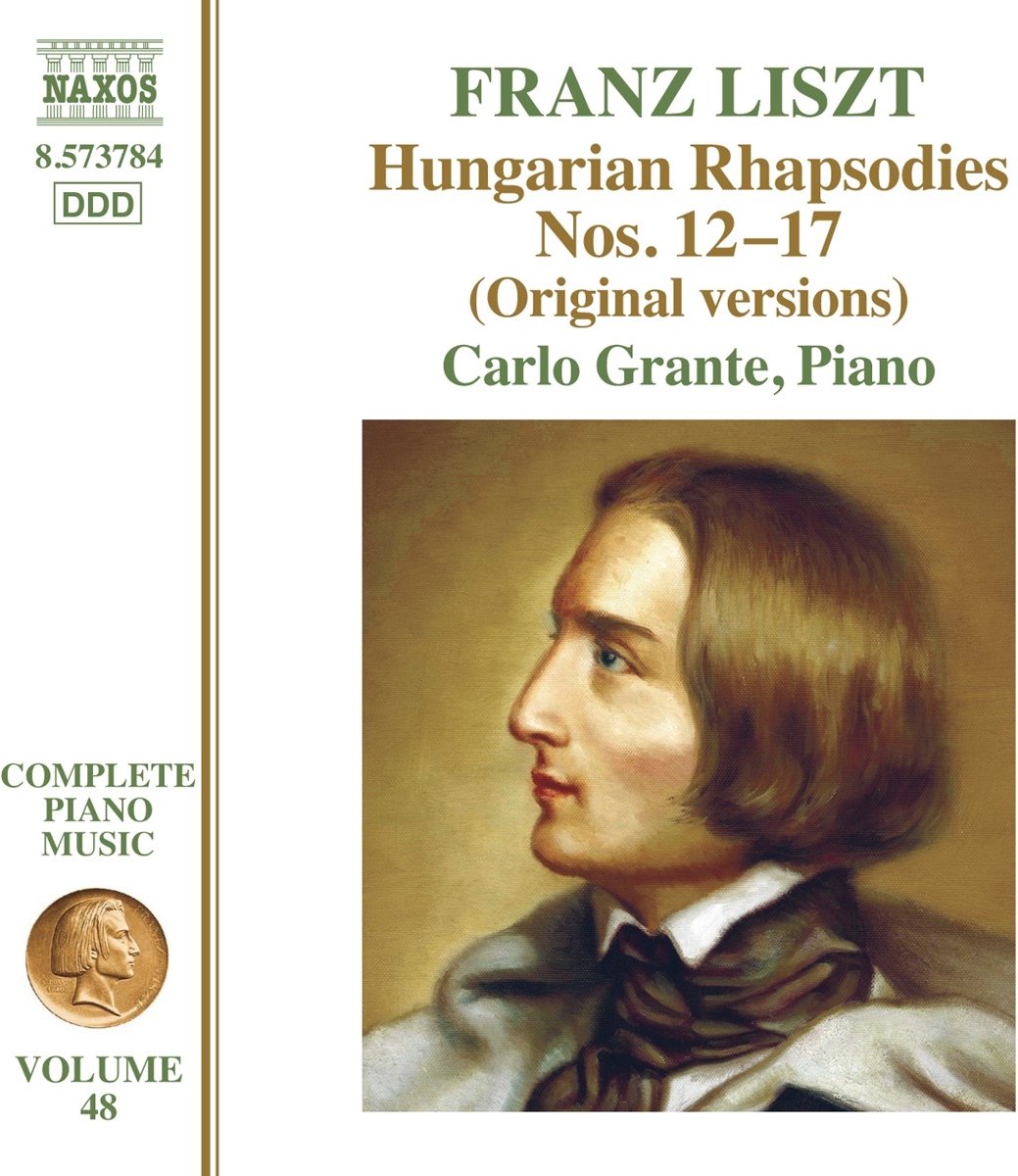 Carlo Grante - Liszt: Hungarian Rhapsodies N 12-17 (Original Versions) (CD)