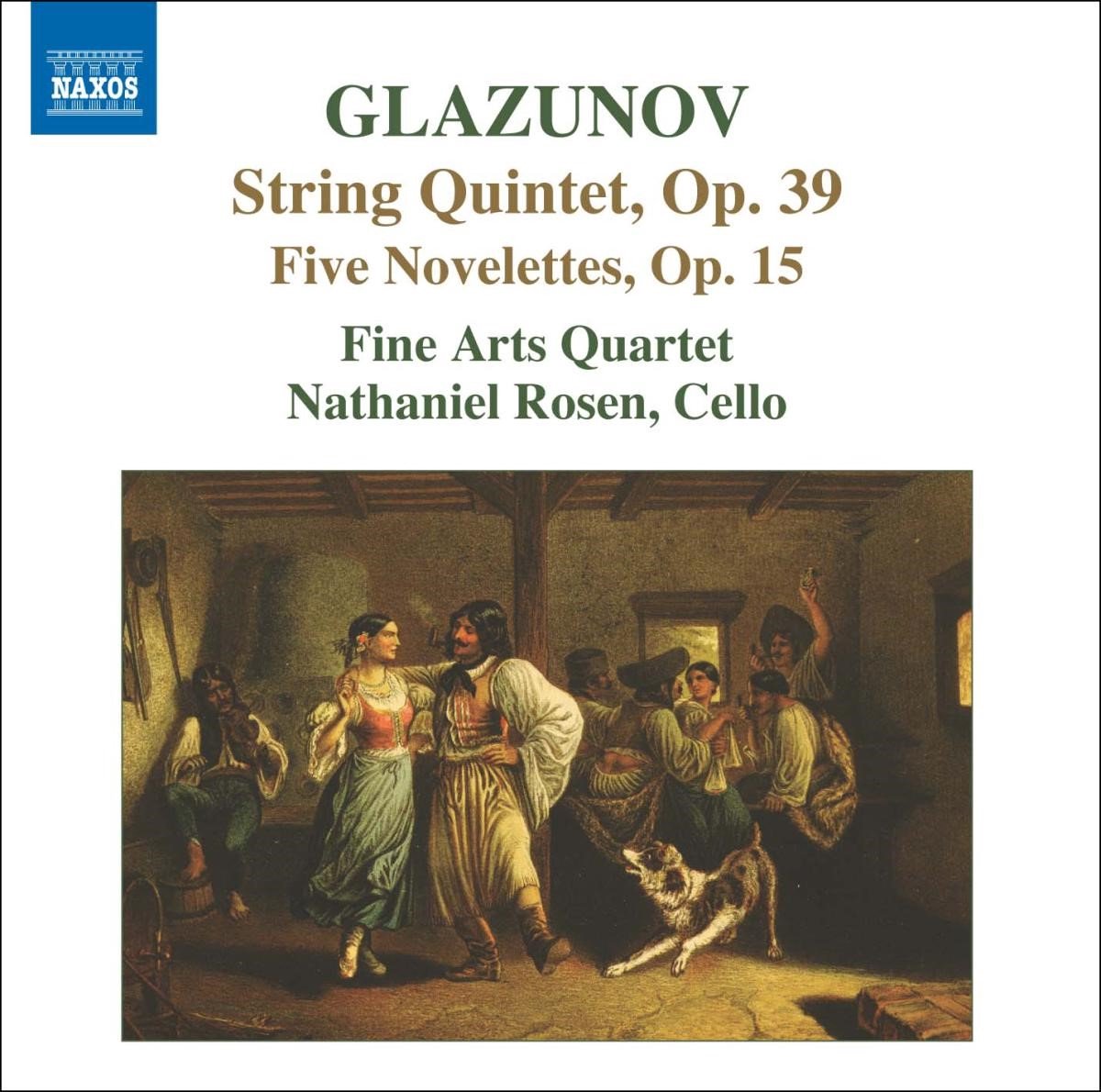 Fine Arts Quartet - Glazunov: String Quartet | String Quintet (CD)