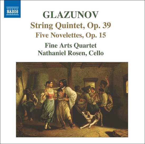Fine Arts Quartet - Glazunov: String Quartet | String Quintet (CD)