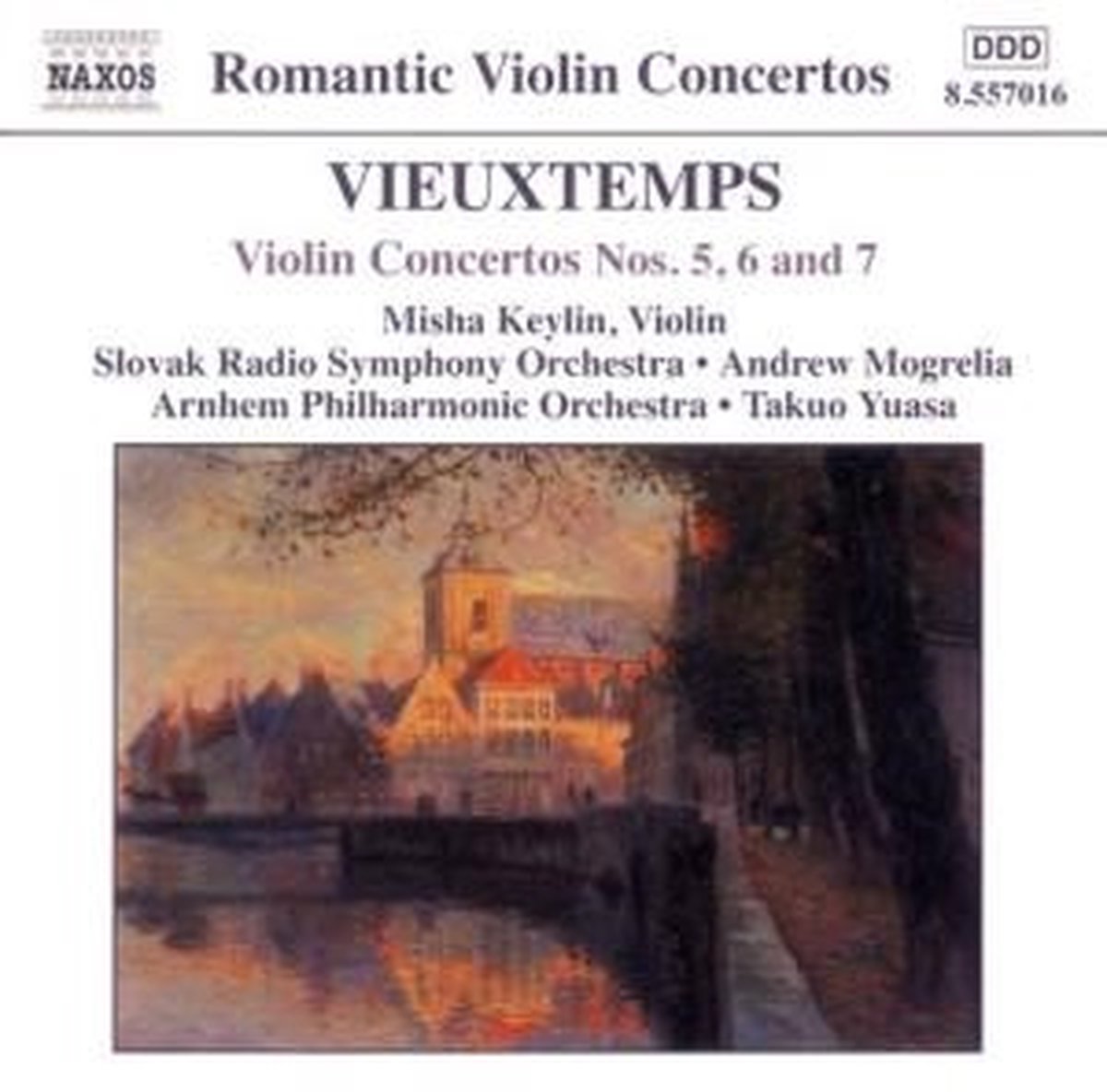 Misha Keylin - Vieuxtemps: Violin Concertos Nos. 5, 6, 7. (CD)
