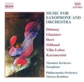 Theodore Kerkezos, Philharmonia Orchestra, Martyn Brabbins - Music For Saxophone And Orchestra (CD)
