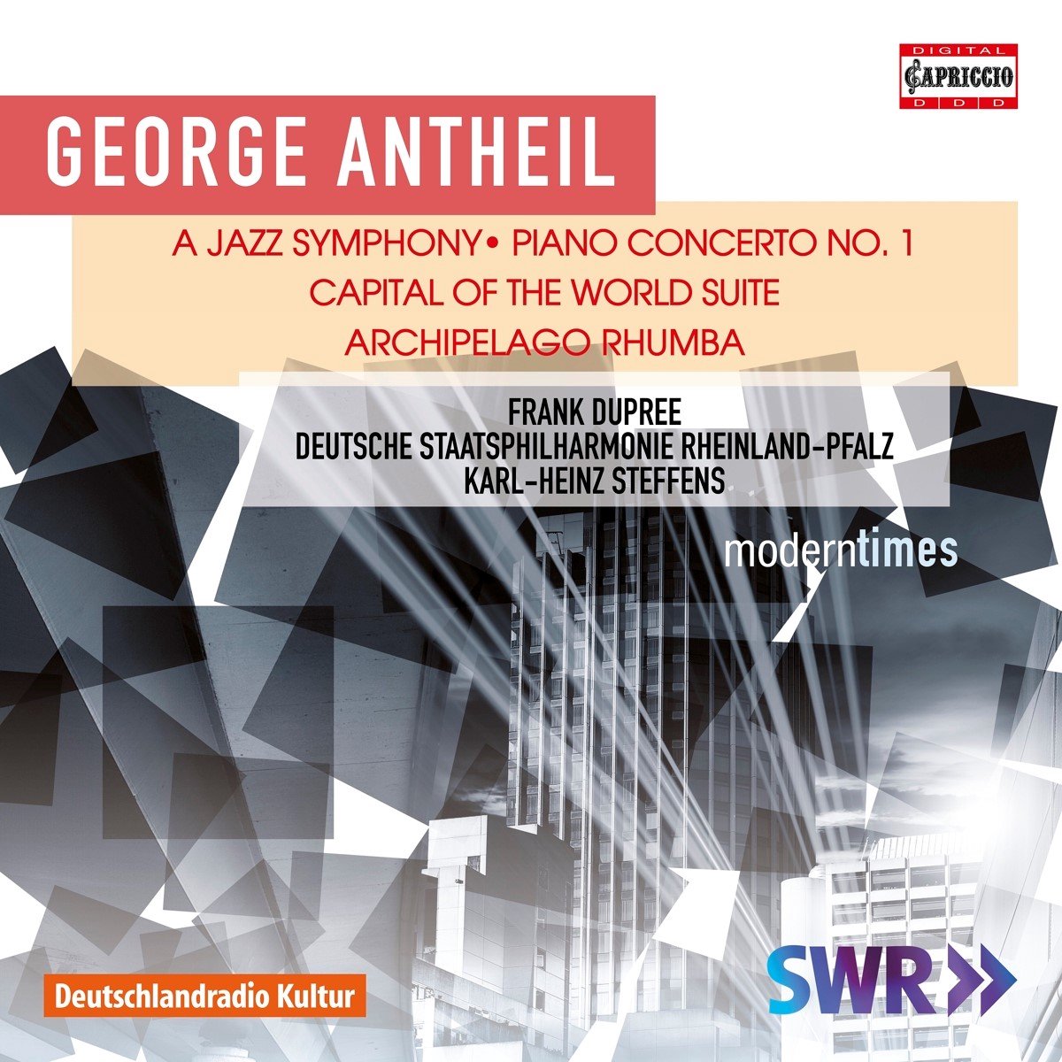 Frank Dupree, Staatsphilharmonie Rheinland-Pfalz, Karl-Heinz Steffens - A Jazz Symphony | Piano Concerto No.1 | Capital Of The World Suite | Archipelago Rhumba (CD)