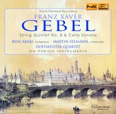 Martin Seemann & Hoffmeister Quartet - Gebel: String Quintet No. 8 / Cello Sonata (CD)
