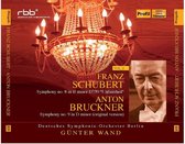 Deutsches Symphonie-Orchester Berlin, Günter Wand - Schubert: Symph. VIII/Bruckner: Symphony No.9 (2 CD)