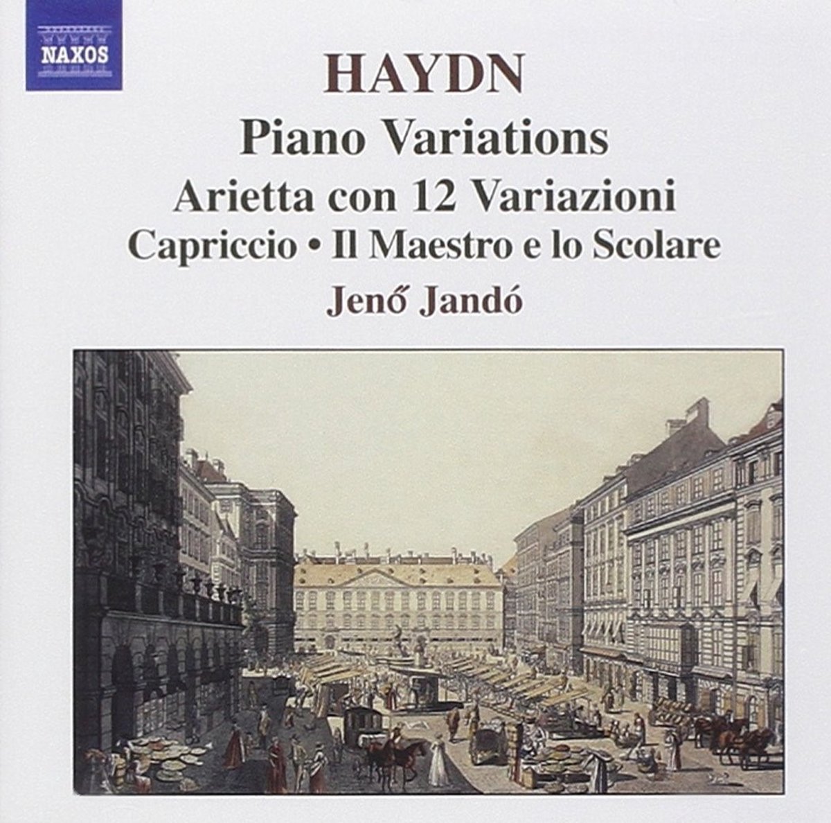 Jeno Jandó - Haydn: Piano Variations (CD)