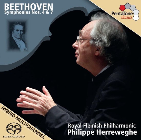 Foto: Royal flemish philharmonic symphonies nos 4 7 super audio cd 