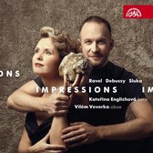 Kateřina Englichová, Vilém Veverka - Impressions / Ravel, Debussy, Sluka: Works For Oboe and Harp (CD)