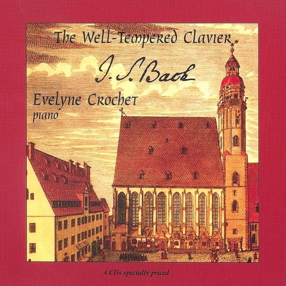 Evelyne Crochet - The Well-Tempered Clavier (4 CD)