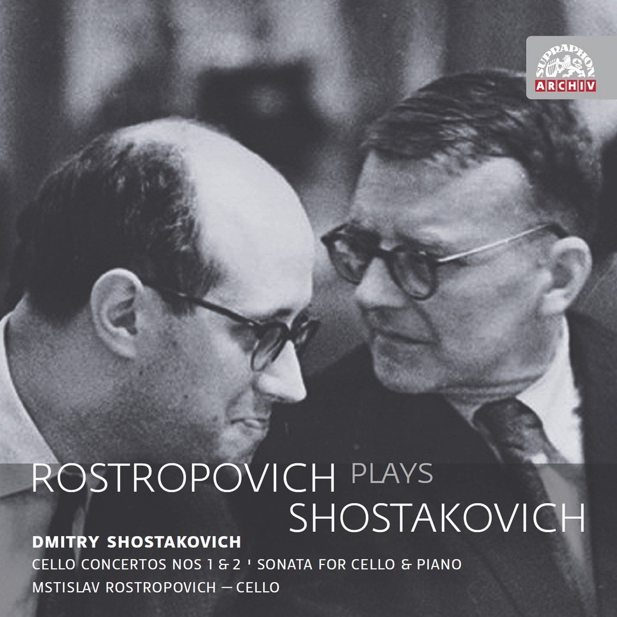 Mstislav Rostropovich - Rostropovich Plays Shostakovich (2 CD) (Remastered)
