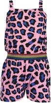 Blue Seven - Jumpsuit - Print - Roze Blauw - Maat 128