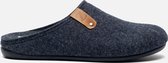 Basicz Pantoffels blauw Vilt - Heren - Maat 41