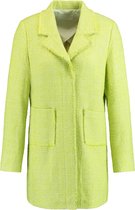 GERRY WEBER Dames Lange blazer met geweven structuur