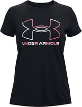 Under Armour Tech BL Solid Body SS Meisjes Sportshirt - Maat M